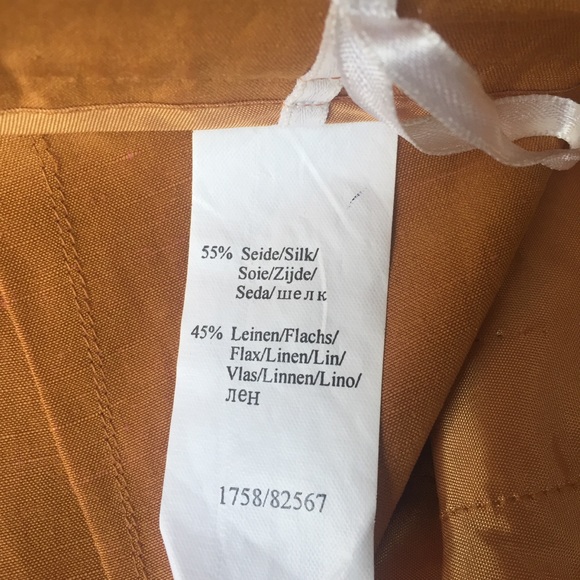 NWT Silk/Linen Sleeveless Top w/ Wide Leg Pant Set - Picture 5 of 6